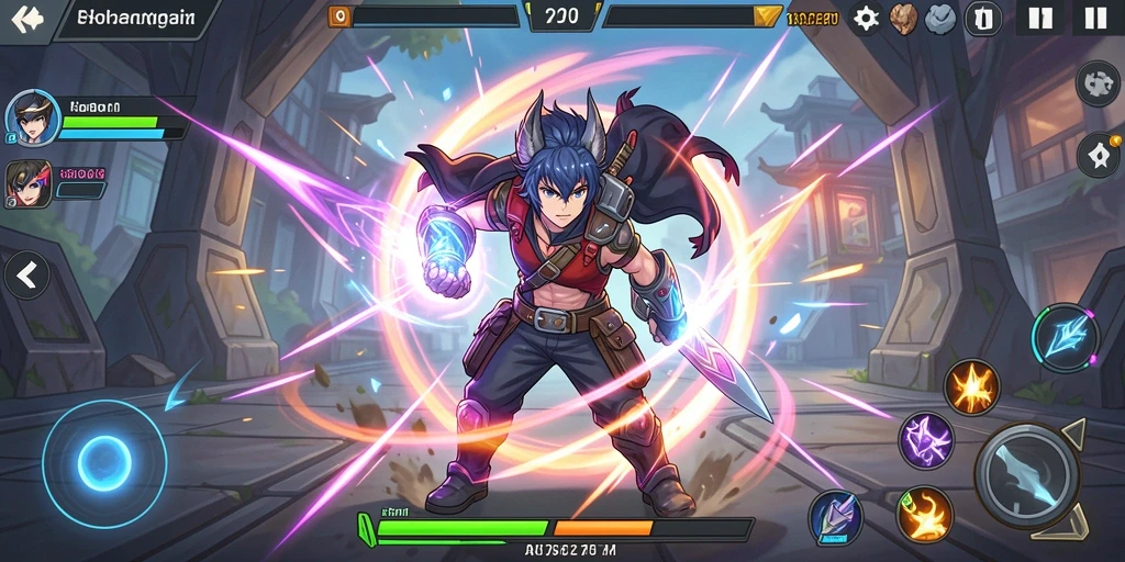 Screenshot memperlihatkan mode multiplayer yang seru dengan teman.
