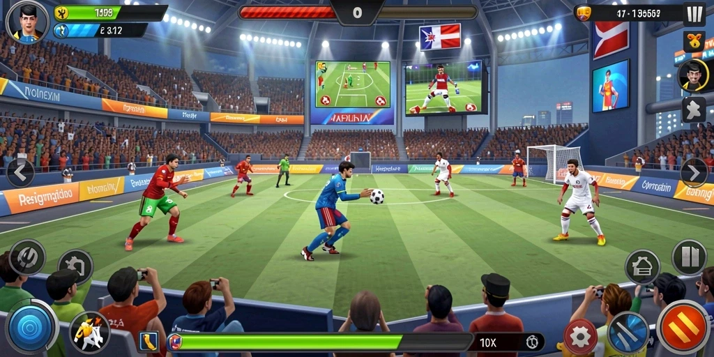 Berbagai tantangan menarik di setiap level.