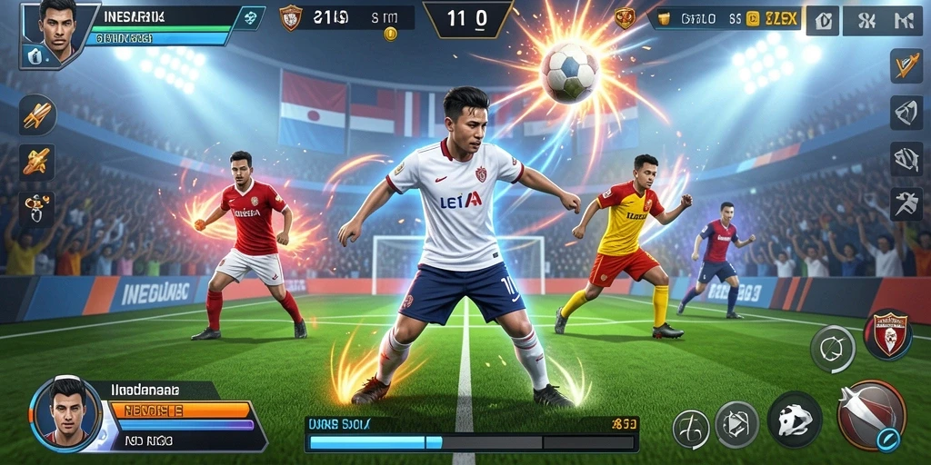 Momen seru bermain dengan teman secara online.