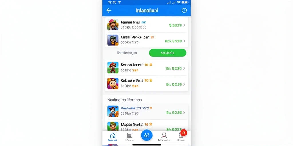 Mode permainan yang variatif dan seru.