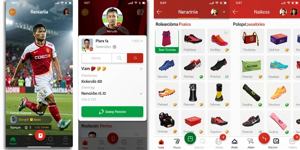 Karakter unik yang tersedia untuk dimainkan.