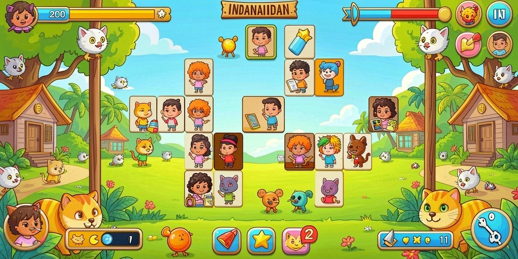 Mode multiplayer yang seru untuk dimainkan bersama teman.