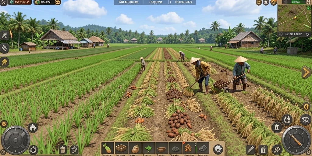 Screenshot memperlihatkan item power-up yang bisa dikumpulkan.